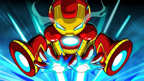 Iron Man Cartoon Images Hd ~ Iron Man Avengers Cartoon Comic Hd