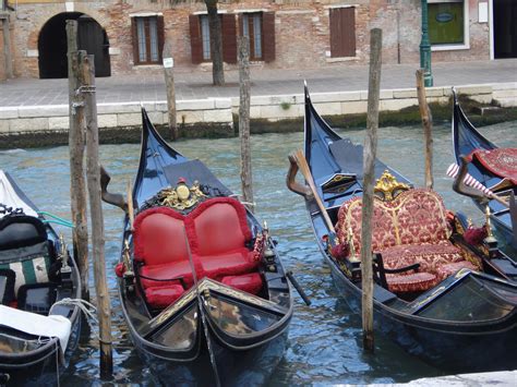 Gondolas In Venice Italy Travel Memories Venice Boat