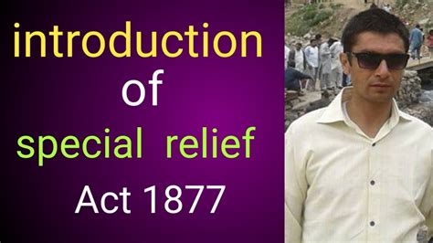 Summary of specific relief act by dr. Introduction of specific Relief act, - YouTube