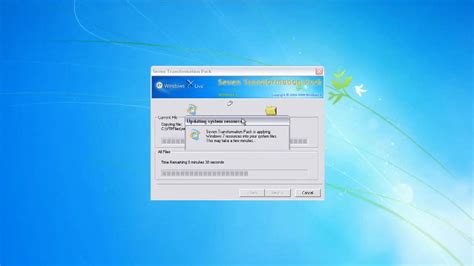 Install The Windows 7 Transformation Pack In Xp Youtube