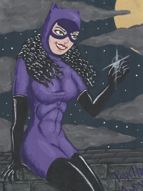 Catwoman Painting 2014