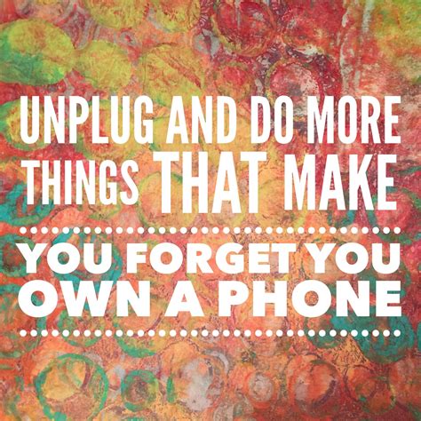 Unplug Print Get Outside Quote Go Play Wall Art Technology Etsy