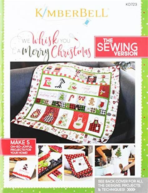 Kimberbell Designs We Whisk You A Merry Christmas Sewing Etsy