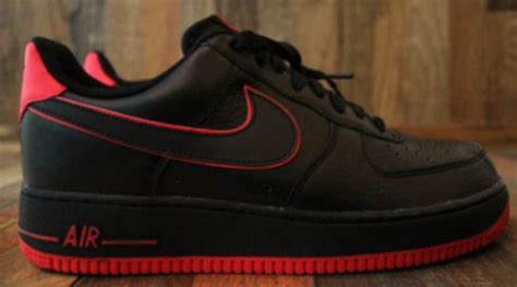 Nike Air Force 1 Blackaction Red Sole Collector