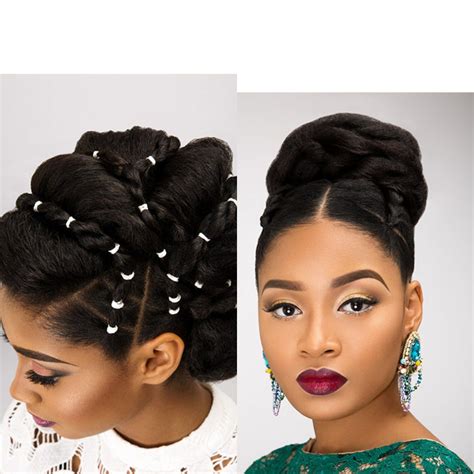 Bridal Updos For Natural Hair The Essence To Dionne Smiths Bridal