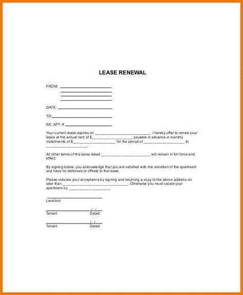 As a lease agreement comes to an end, the landlord has to decide whether he wants to renew the contract or not. Sample Letter To Not Renew The Tenancy Contract : Not ...