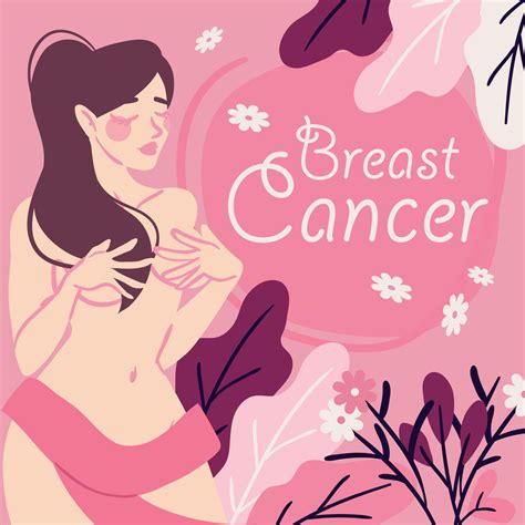 breast cancer card layout 11143494 vector art at vecteezy