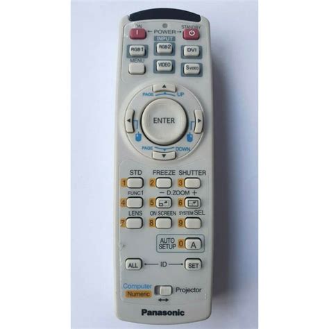 Panasonic N2qaea000023 Projector Remote Control Best Deal Remotes