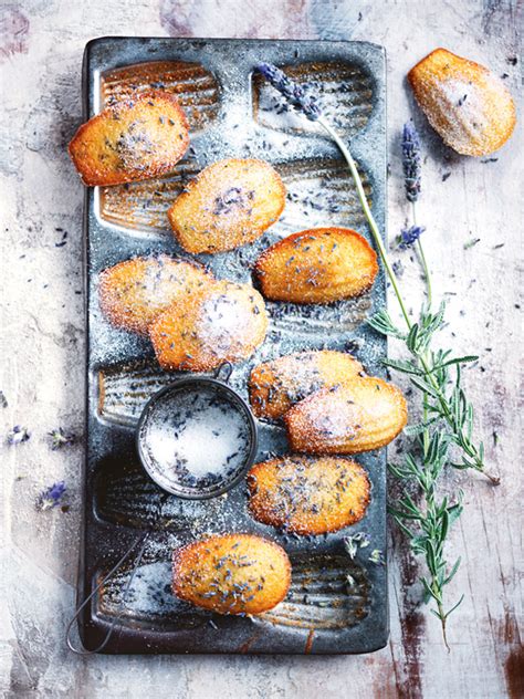 Lavender Spiced Honey Madeleines | Donna Hay