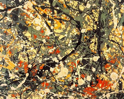 Jackson Pollock Number 8 A Painting By The American Twentieth Century