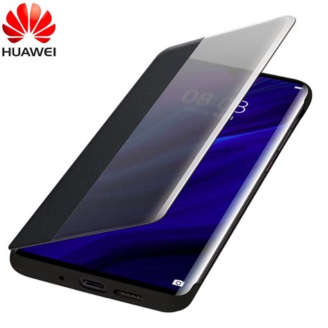 Huawei P30 Pro Flip Case Cover Original Official Huawei P30 Case Smart