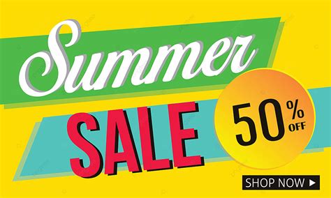 Summer Promotion Vector Hd Images Creative Material Design For Summer