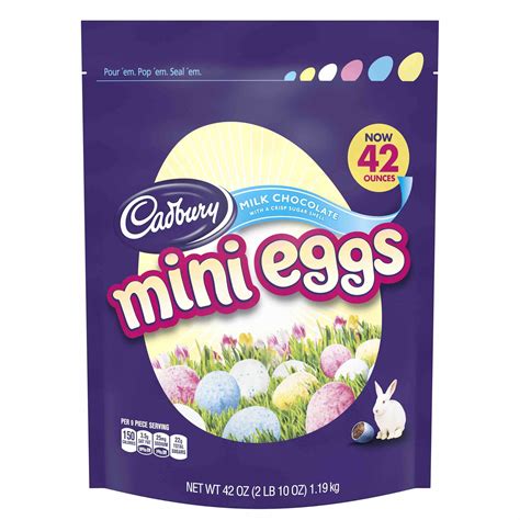 cadbury mini eggs easter candy 42 oz