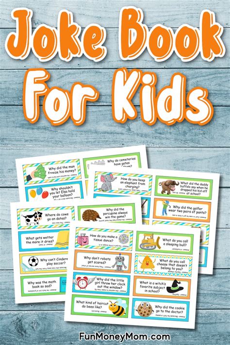 Joke Book For Kids Free Printable Fun Money Mom