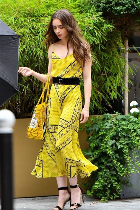 find out where to get the skirt lily collins style emily in paris fashion emily in paris outfits