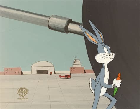 Warner Bros Looney Tunes Vintage Bugs Bunny Production Animation Cel