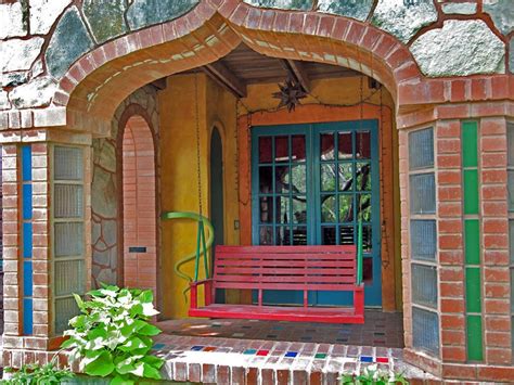 Celebrating The Unusual With Hgtvs Home Strange Home Brick Archway
