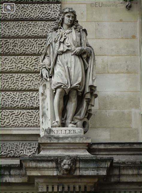 Photos Of Jean Balthazar Keller Statue At Musee Du Louvre