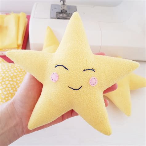 The Star Sewing Pattern Pdf I Cute Stuffed Toy Or Nursery Decoration