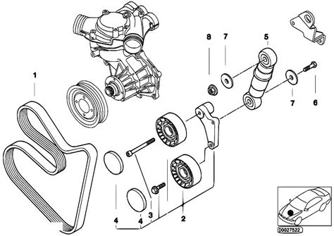 Bmw 5e39 cd changer power supply wiring diagram. Original Parts for E39 M5 S62 Sedan / Engine/ Belt Drive ...