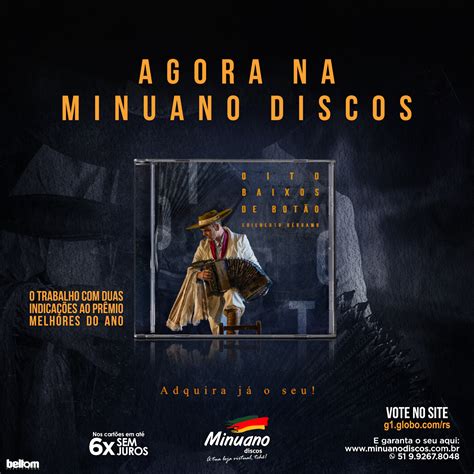 Acaba amanhã a promoção de Férias Minuano Discos Prosa Galponeira
