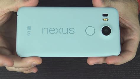 16gb Ice Nexus 5x Unboxing And First Impressions Youtube