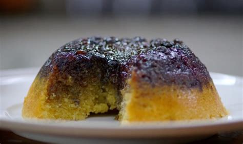 A classic, simple victoria sponge. James Martin Blueberry steamed sponge pudding recipe on ...