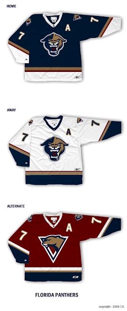 An Interesting Panthers Logo And Uniform Concept Hockey Forum