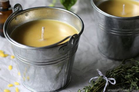How To Make Citronella Candles