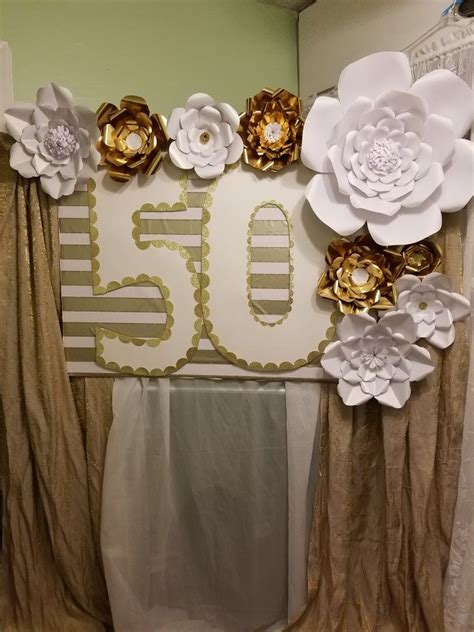 Started This Backdrop For My Parents 50th Wedding Anniversar Wedding