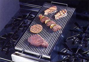 You would get the same difference on an electric grill vs electric on the other hand, glass top gas stoves are very attractive, elegant and will add a touch of grace to your kitchen. Stove Top Broiler. Add-on Cooktop for Gas Range Stove. Add ...