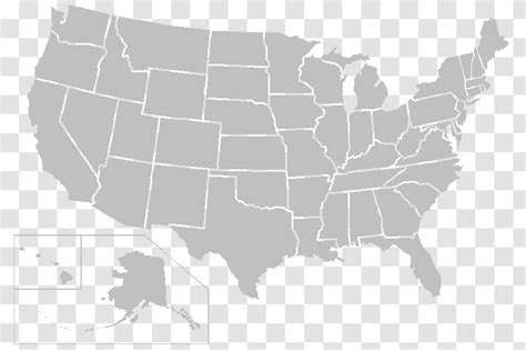 United States Blank Map World Wikipedia About Us Transparent Png