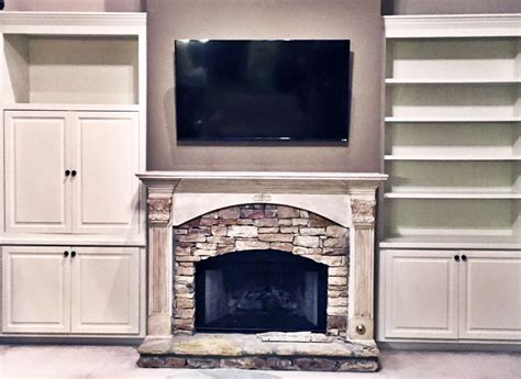 Check spelling or type a new query. Antique White Built Ins and Mantle | General Finishes ...