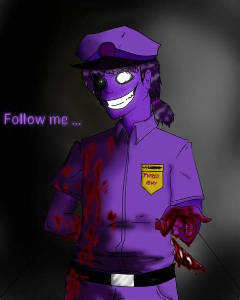 Fnaf Purple Guy By Blaziepanda 프레디의 피자가게