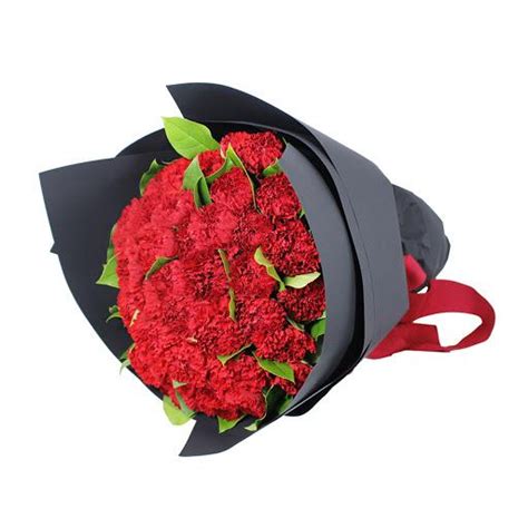 Red Carnations Bouquet Online T And Flowers