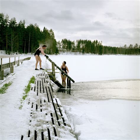 Finland Leisure Ice Swimming Tessa Bunney