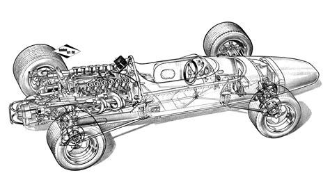 Sport cars race cars automobile car prints formula 1 car ex machina car drawings s car paper models. 1967-1968 McLaren M5A - Illustration by Bill Bennett ...