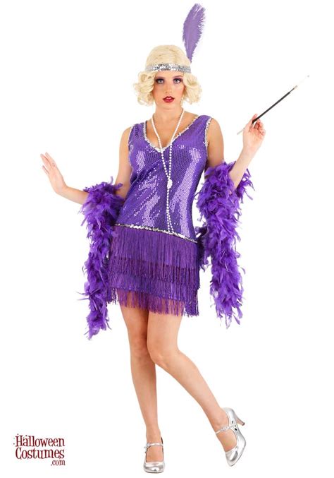 amethyst purple flapper costume for women flapper costume costumes for women plus size