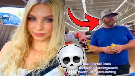 She Caught Her Teacher Taking Pics Of Her At Walmart And Confronted Him Youtube