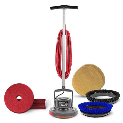 Oreck Orbiter Floor And Carpet Cleaning Package Includes Brushes Pads