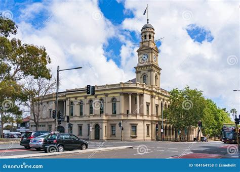 Paddington Town Hall Building On Oxford Street On Sunny Day Editorial