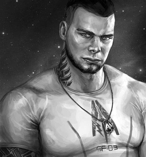 James Vega By ~marikaczajkowa Mass Effect Characters Mass Effect