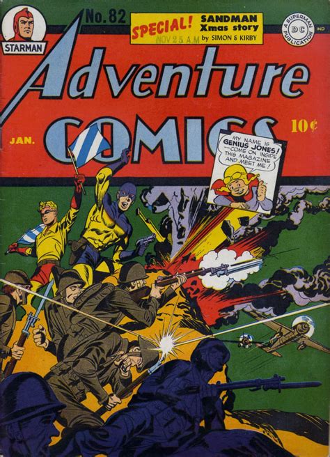 Days Of Adventure Adventure Comics 82 January 1943