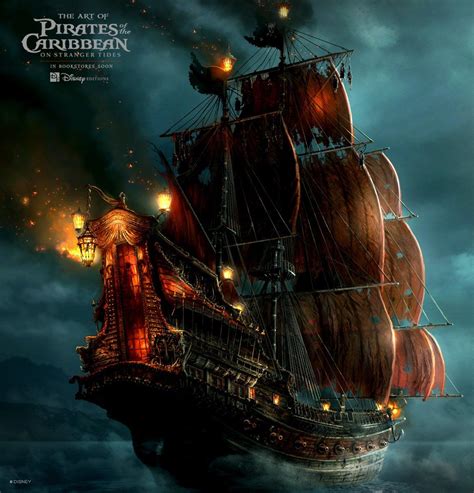 Blackbeard S Ship The Queen Anne S Revenge Pirate Ship Sailing