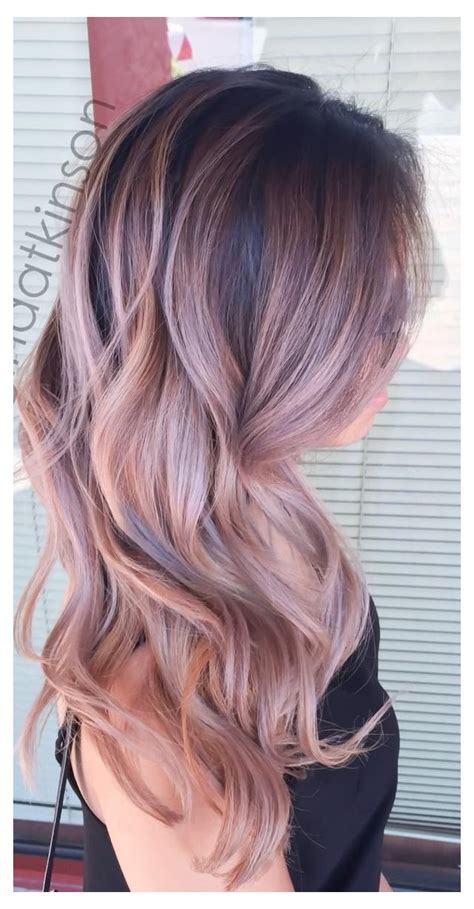 Gorgeous Hair Color Blonde Rose Gold Hair Color Rose Gold Latest