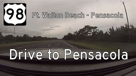 Us Highway 98 Ft Walton Beach Pensacola Florida Drive Americas