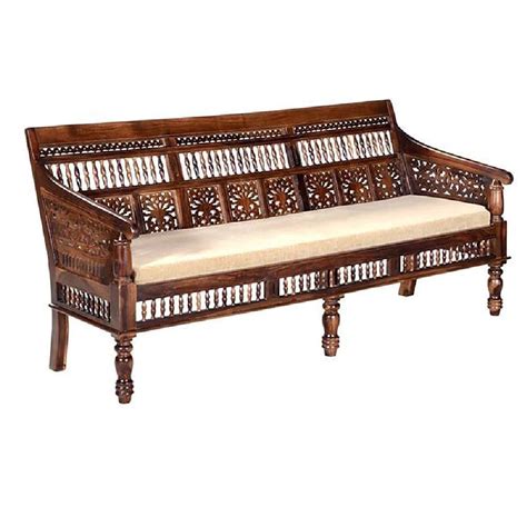 Traditional Style Solid Sheesham Wood Sofa Set At Rs 24999 Rosewood