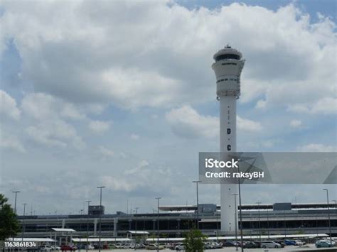Control Tower Of The Ronald Reagan Washington National Airport The
