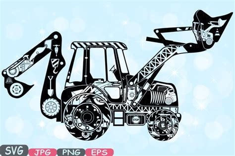 Free excavator icons in various ui design styles for web, mobile, and graphic design projects. Digger Excavator Silhouette SVG file Cutting files ...