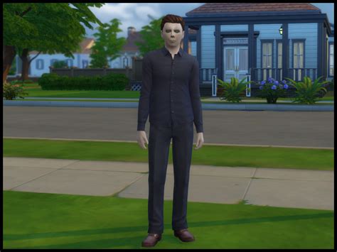 The Sims Resource Halloween Michael Myers Outfit Set